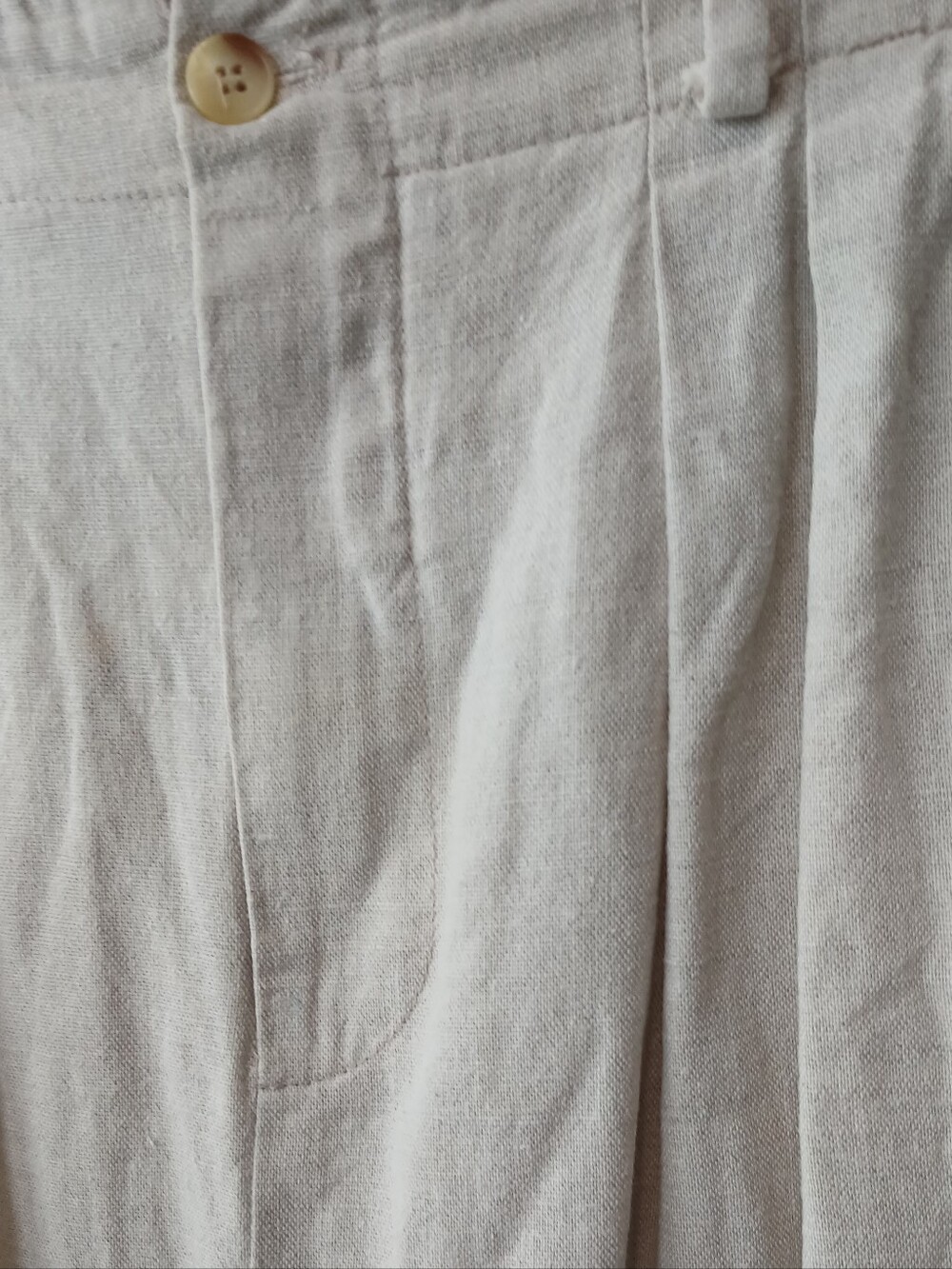 L.L. Bean Linen Blend Skirt Womens Small(see measurements) Minimalist Granola - Picture 2 of 7